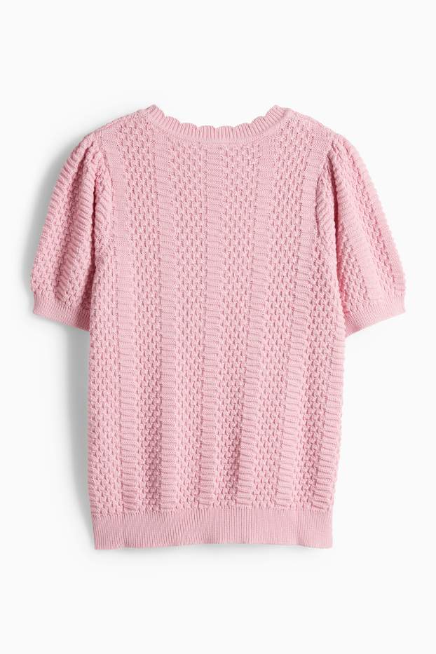 Femmes - Pull - rose