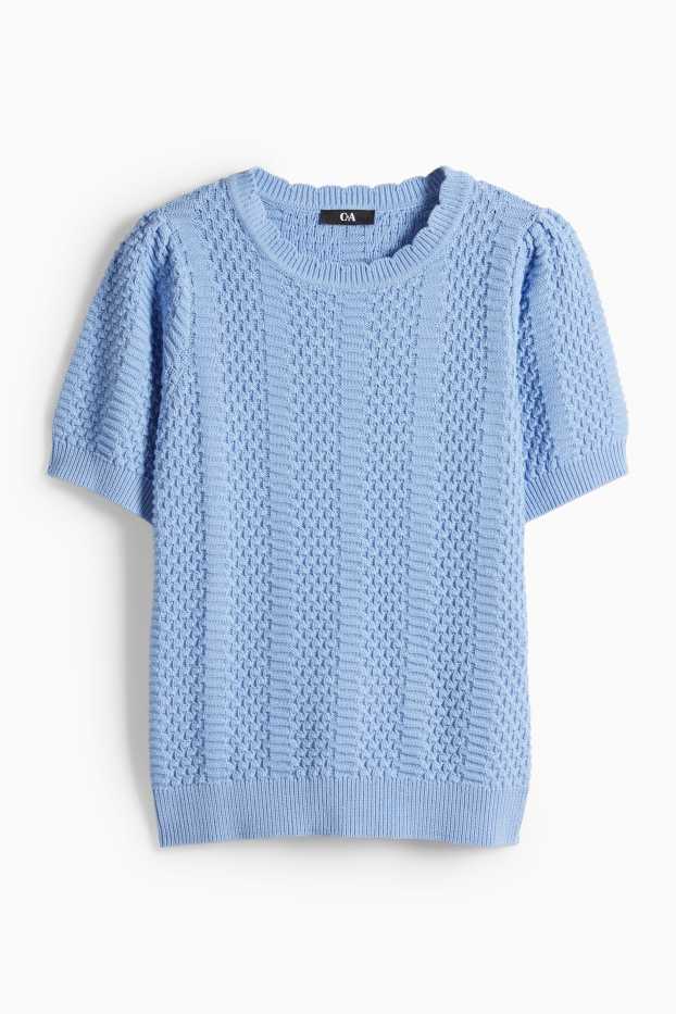 Femmes - Pull - bleu clair