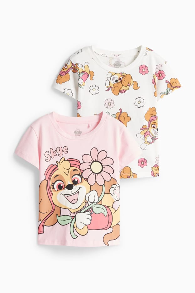 Enfants filles - T-shirt - rose / beige