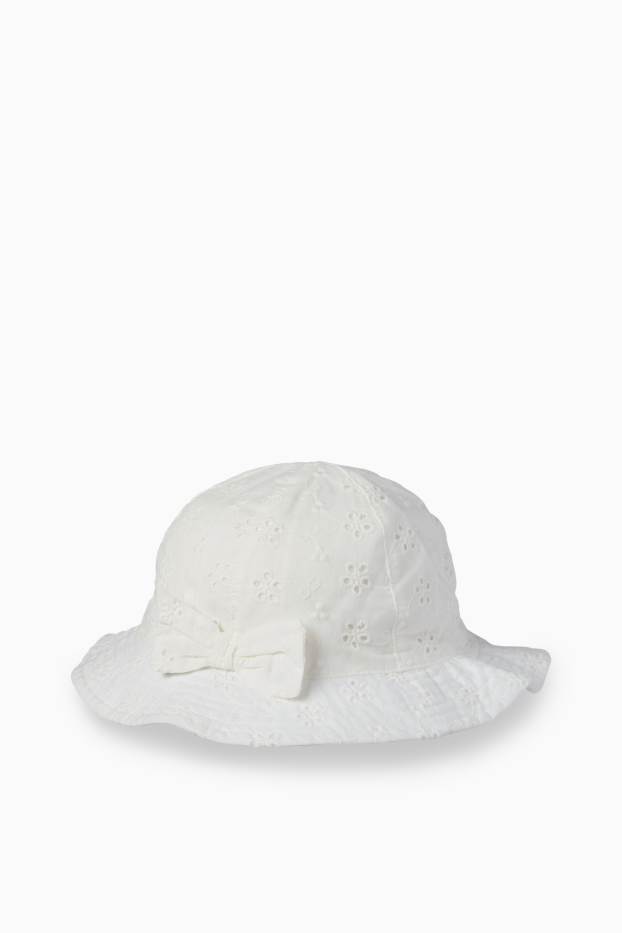 Baby Girls - Baby hat - white