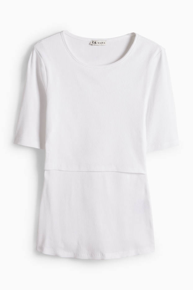 Women - Maternity T-shirt - white
