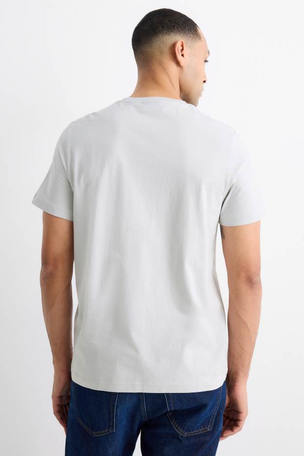 Hommes - T-shirt - regular fit - gris clair