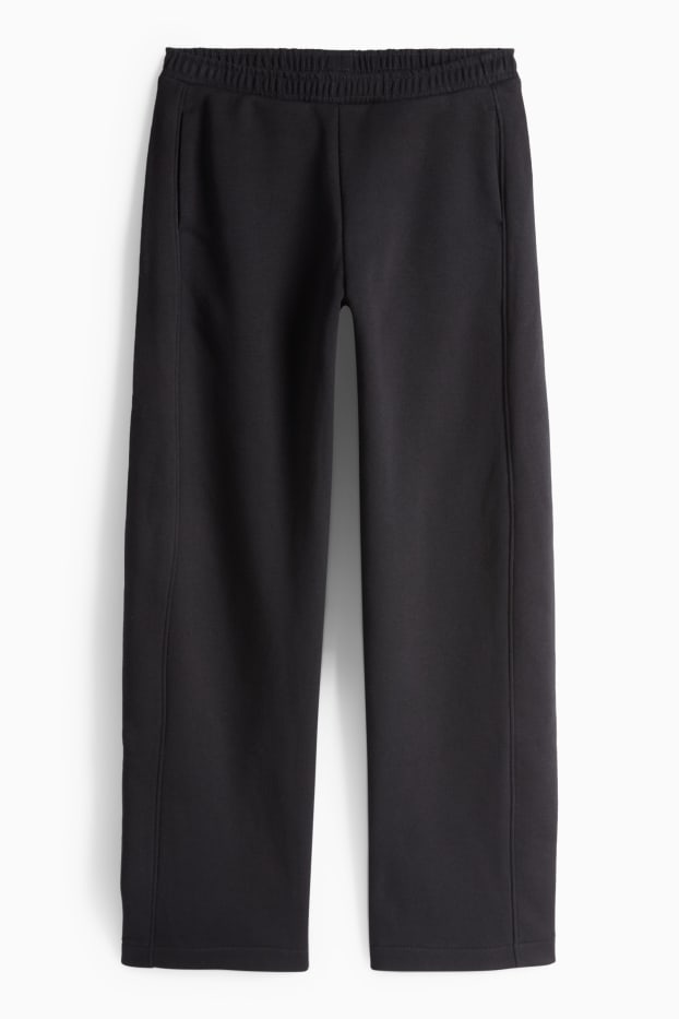 Dámské - Teplákové kalhoty - černá