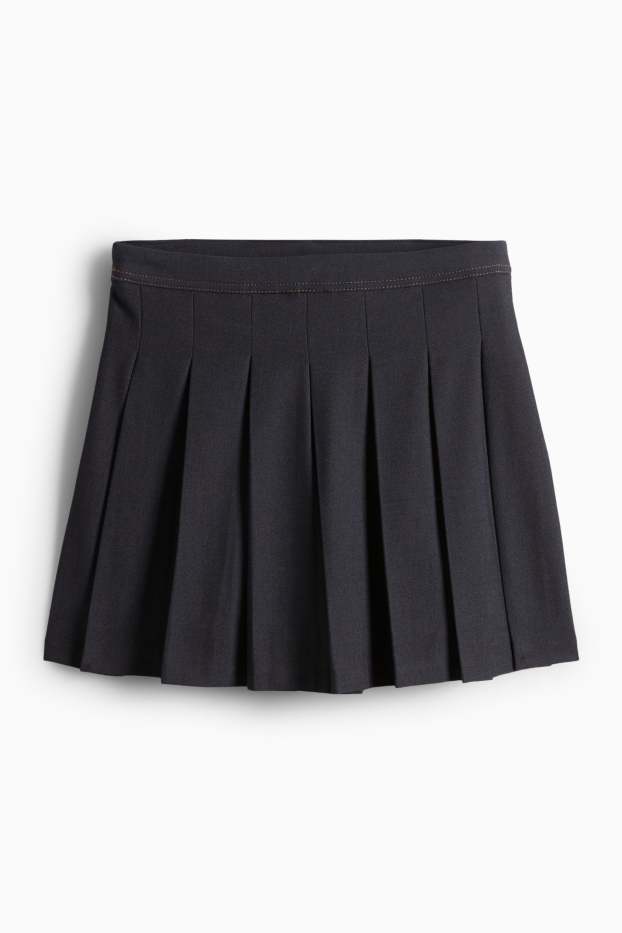 Dona - Faldilla pantaló texana - blau fosc