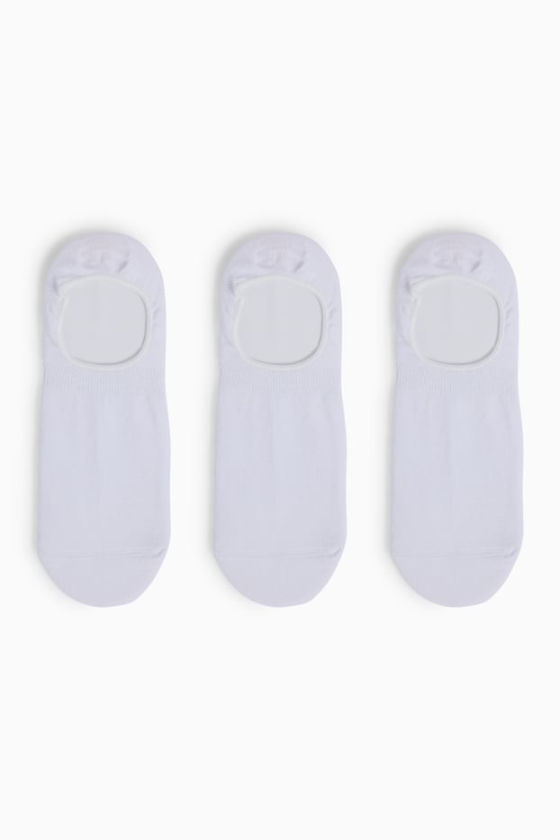 Men - Multipack of 3 - footsies - white