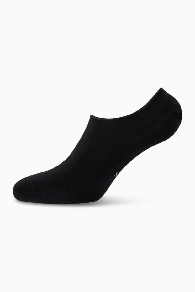 Men - Multipack of 3 - footsies - black