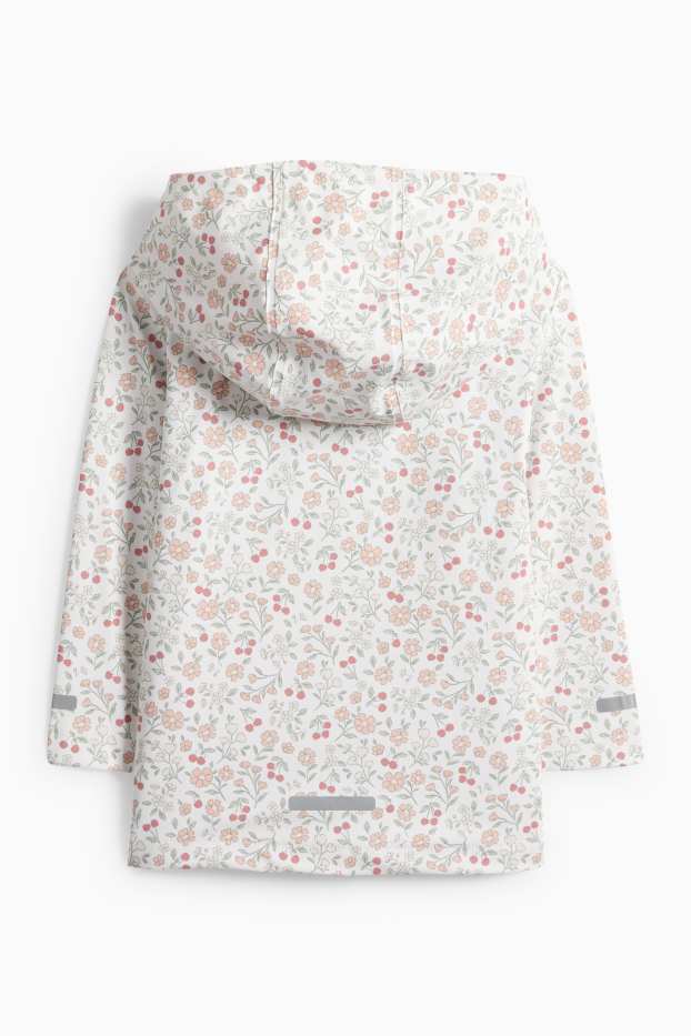 Enfants filles - Veste de pluie - blanc