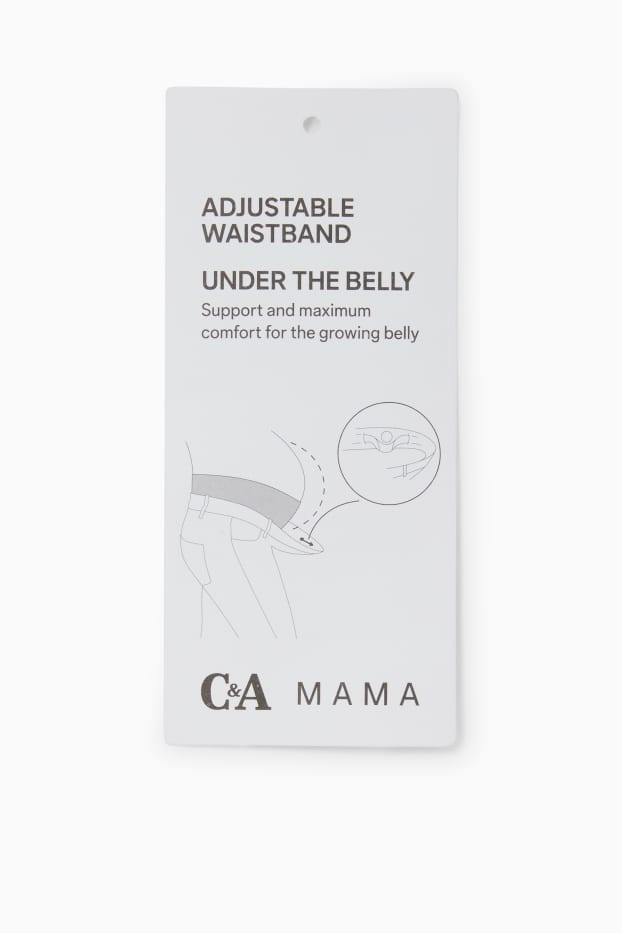 Donna - Pantaloni premaman - relaxed fit - verde chiaro