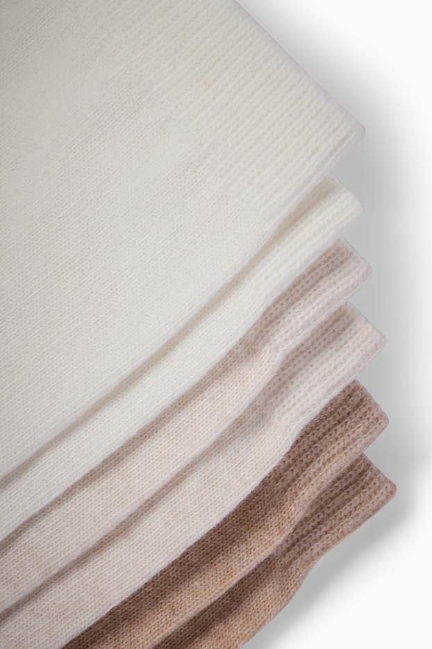 Damen - Multipack 3er - Socken - cremeweiss