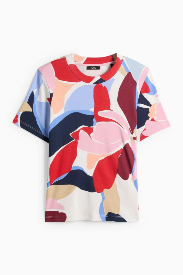 Dámské - Tričko - barevná