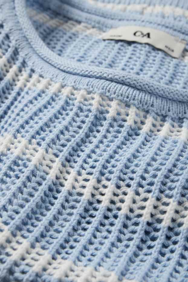 Enfants filles - Pull - blanc / bleu clair