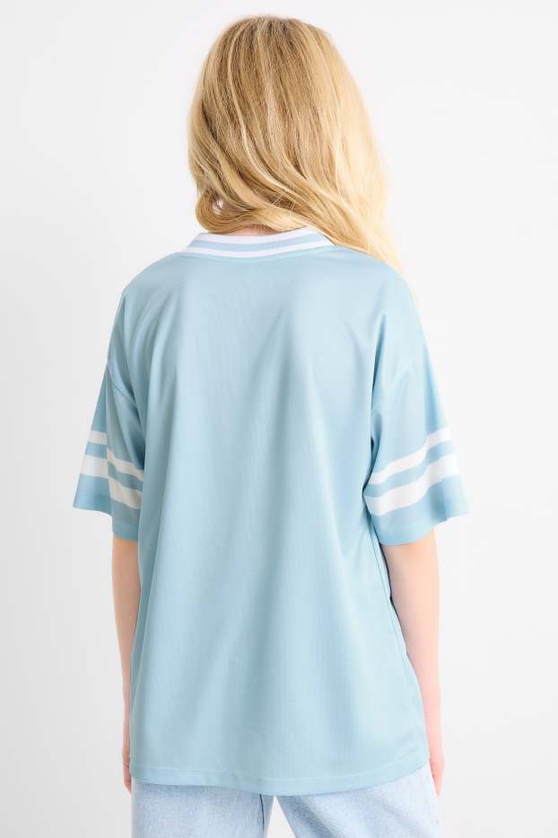 Kinder Mädchen - Lilo & Stitch - Kurzarmshirt - hellblau