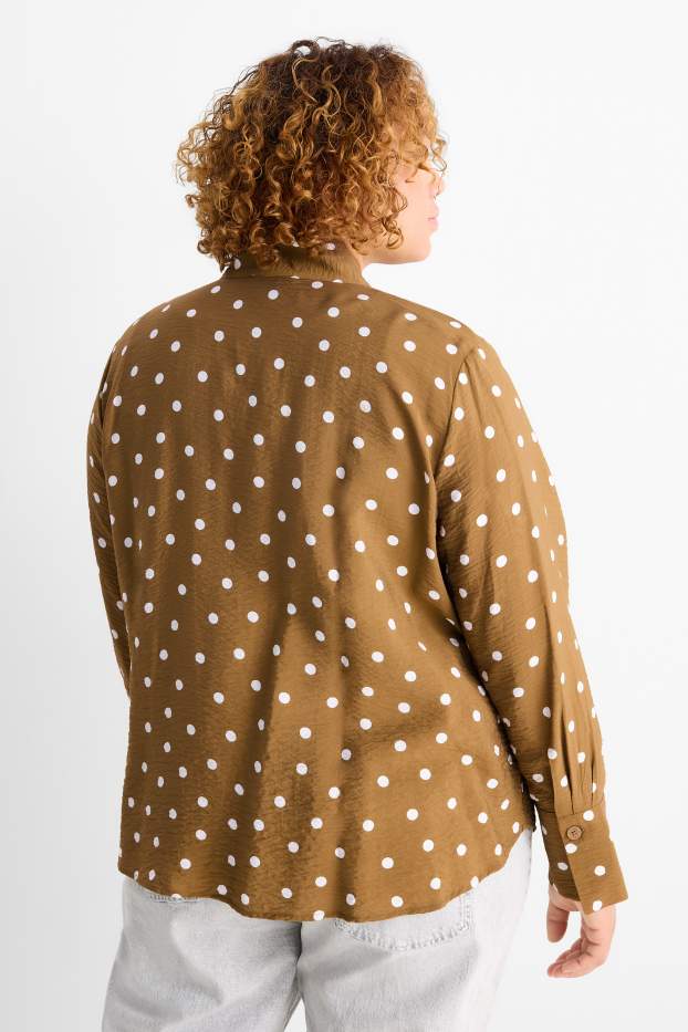 Donna - Blusa - a pois - kaki