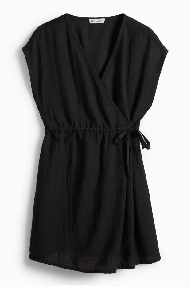 Women - Nursing blouse - black