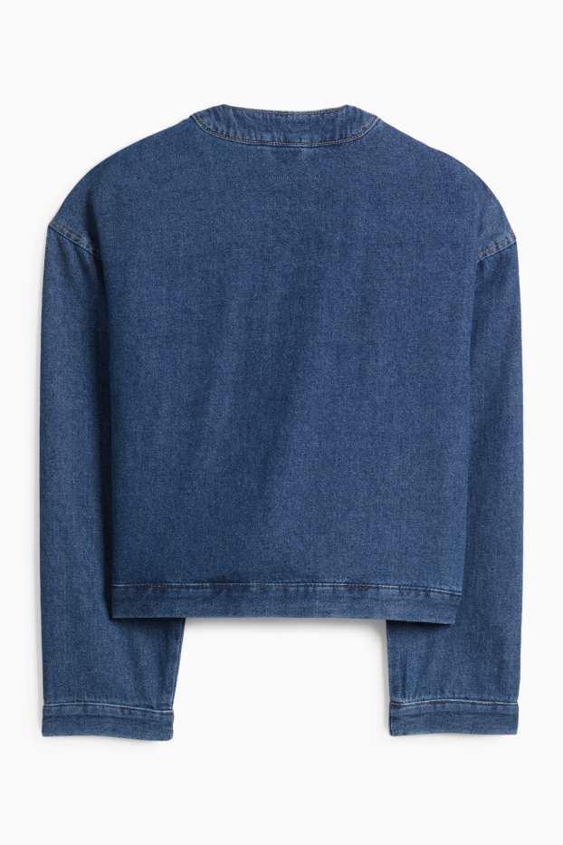 Femmes - Chemisier - jean bleu