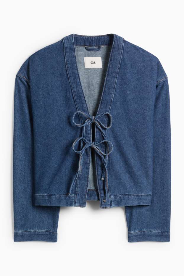 Femmes - Chemisier - jean bleu