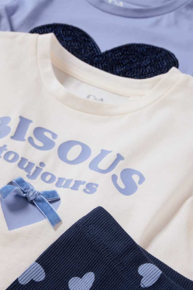 Enfants filles - Ensemble - bleu