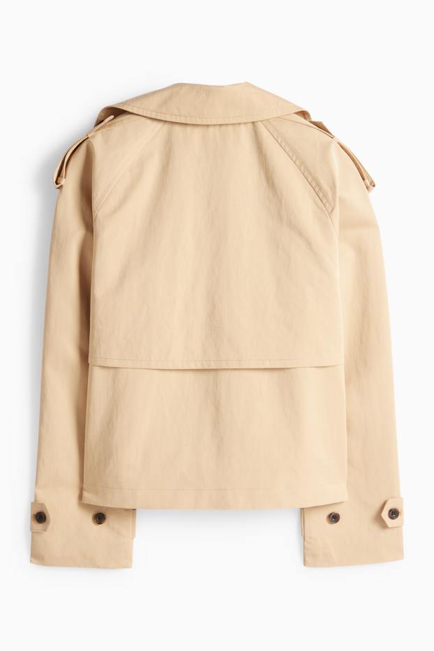 Femmes - Trench court - beige