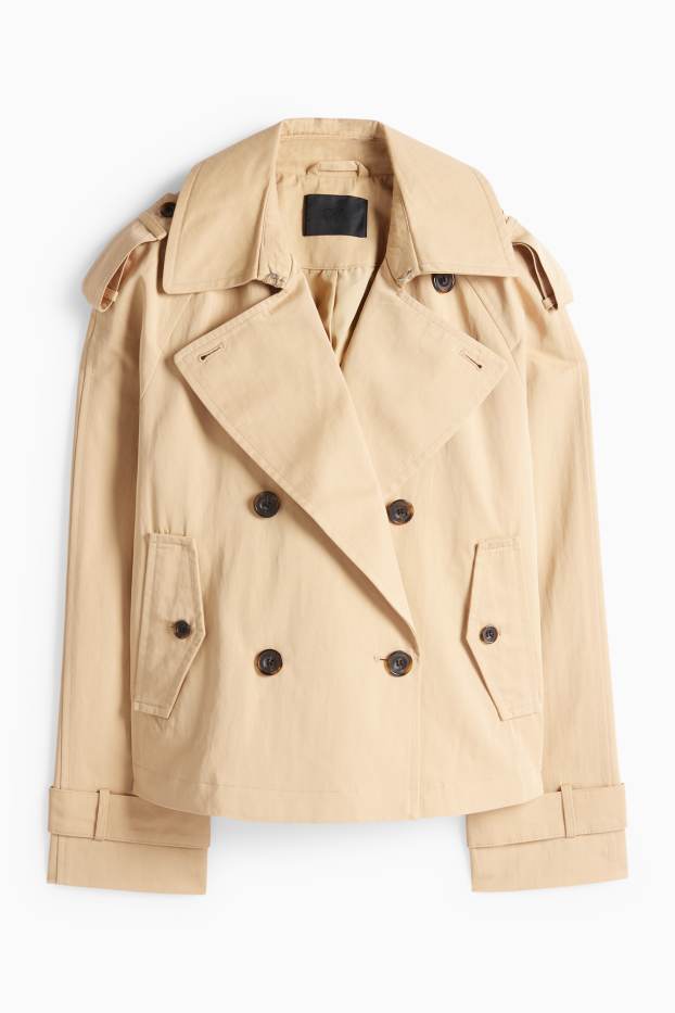 Femmes - Trench court - beige
