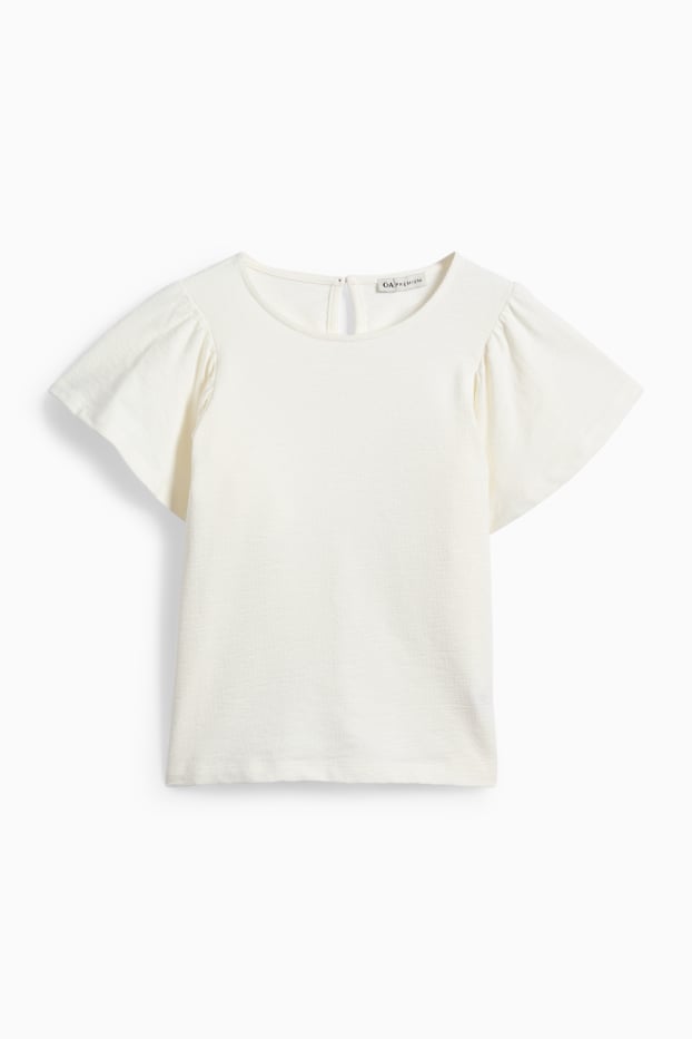 Children Girls - T-shirt - white
