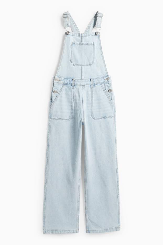 Enfants filles - Jean - jean bleu clair