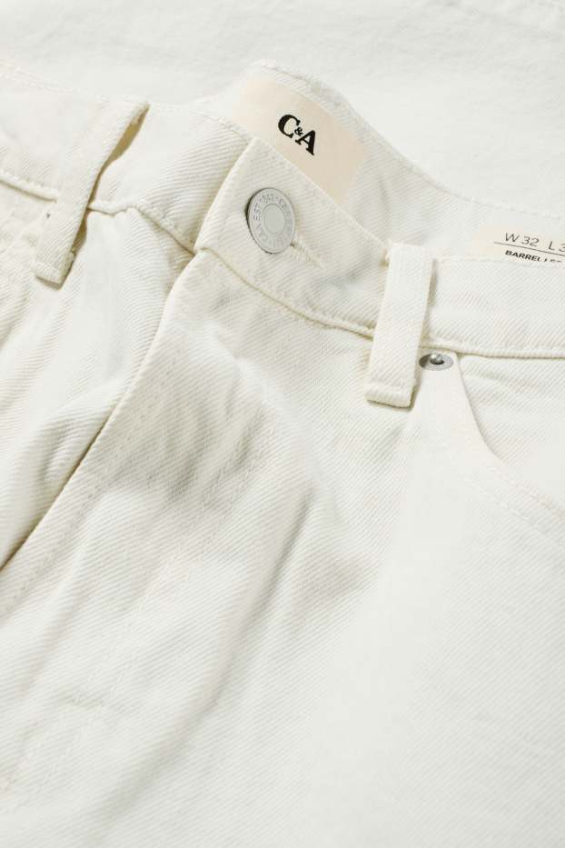 Bărbați - Jeans - alb-crem