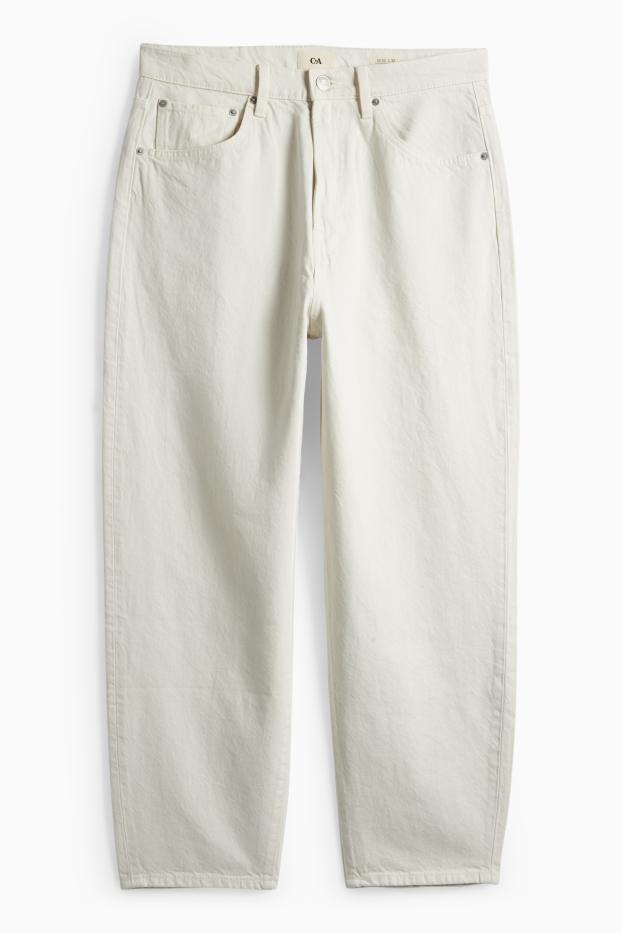 Bărbați - Jeans - alb-crem