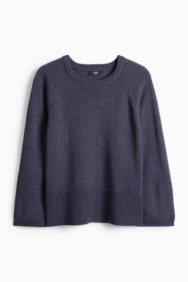 Dámské - Svetr - tmavomodrá