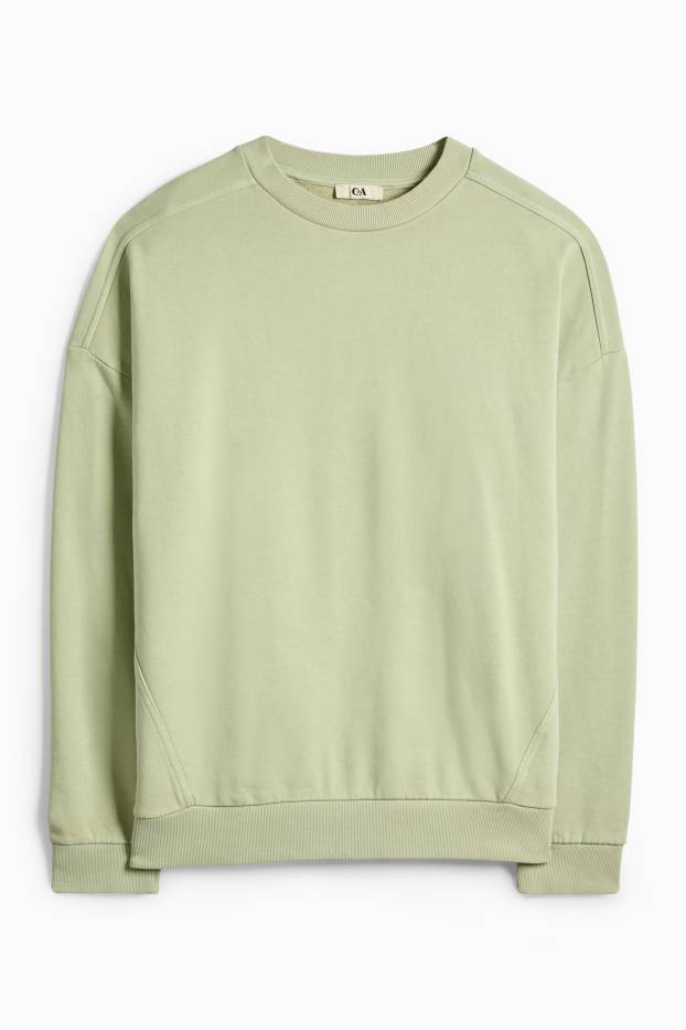 Damen - Sweatshirt - hellgrün