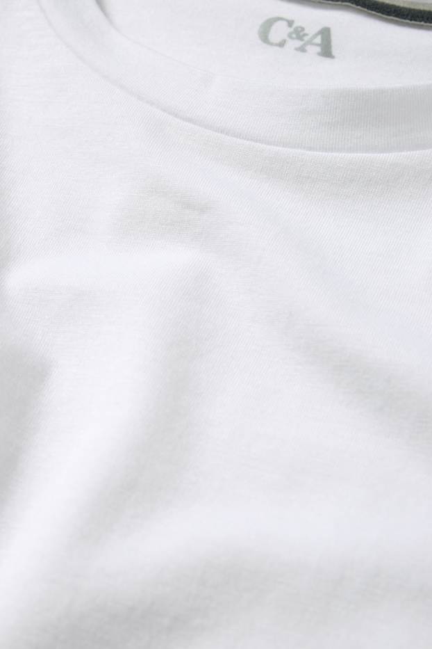 Hommes - Lot de 2 - maillots de corps - LYCRA® - blanc