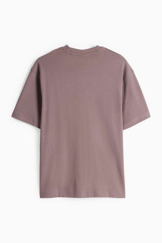 Home - Samarreta de mànigues curtes - relaxed fit - marró