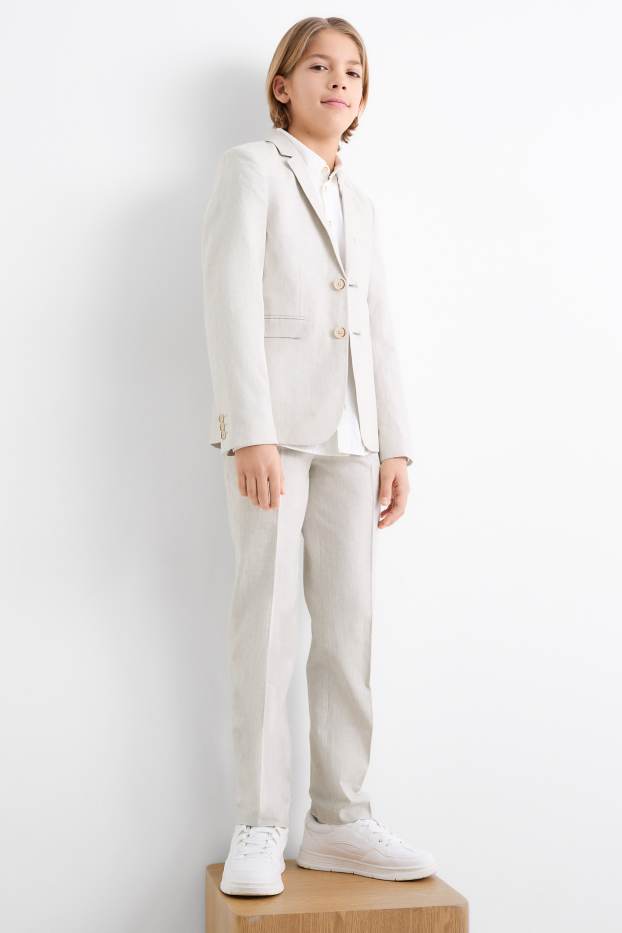 Nen - Pantalons combinables - beix clar