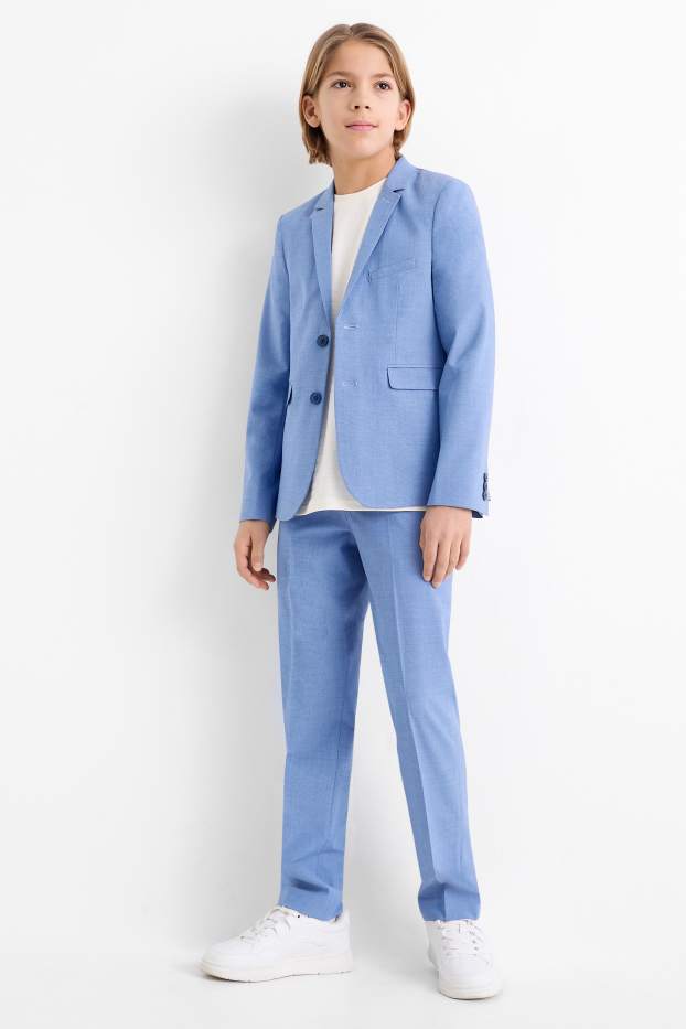 Nen - Pantalons combinables - elàstics - blau clar