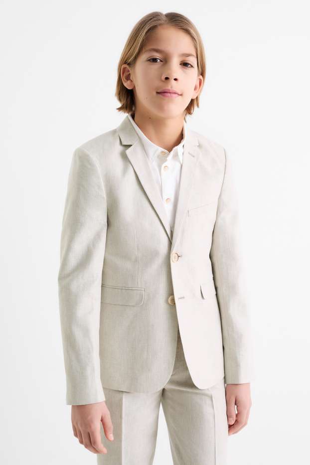 Bambini - Giacca coordinabile - beige chiaro