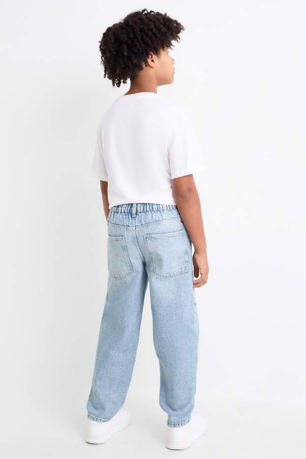 Bambini - Balloon jeans - jeans azzurro
