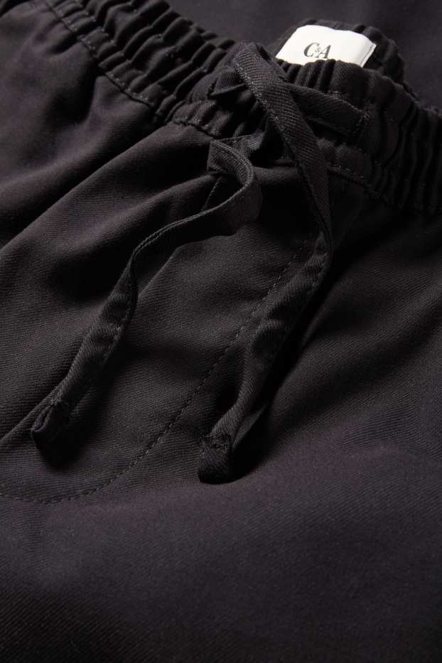 Men - Trousers - black