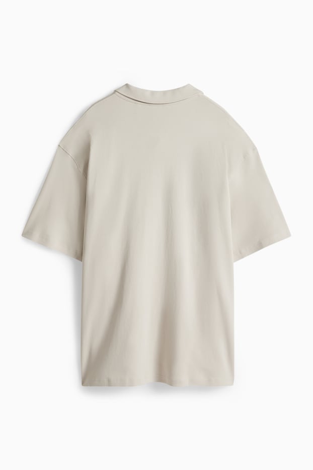 Home - Polo - relaxed fit - beix