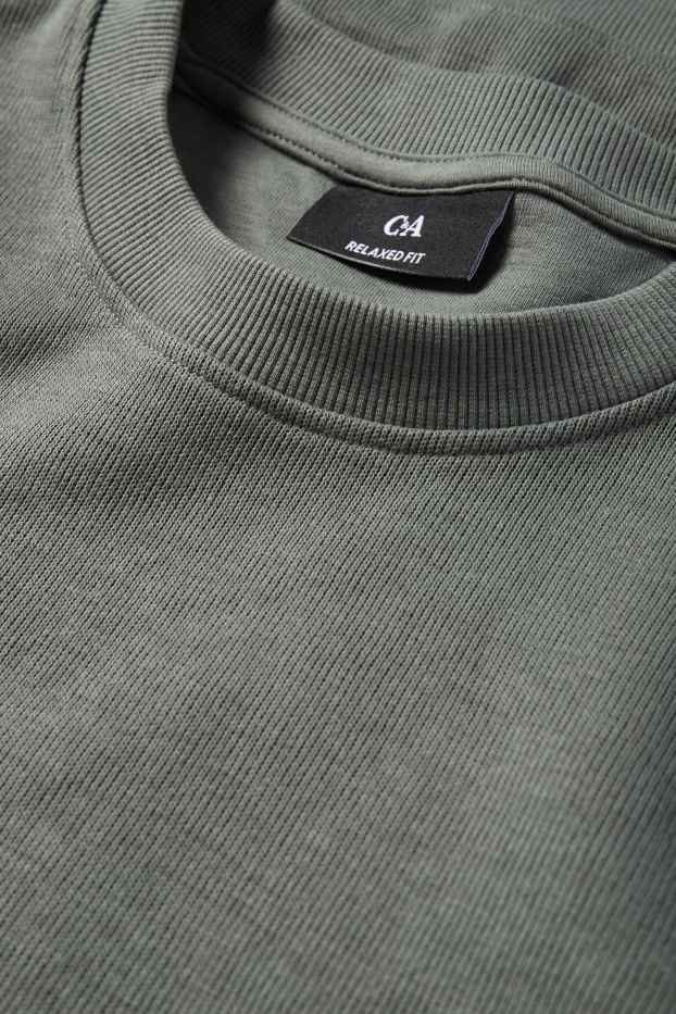 Men - T-shirt - relaxed fit - gray