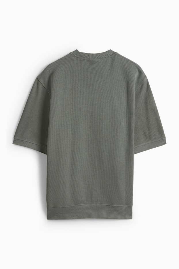 Men - T-shirt - relaxed fit - gray