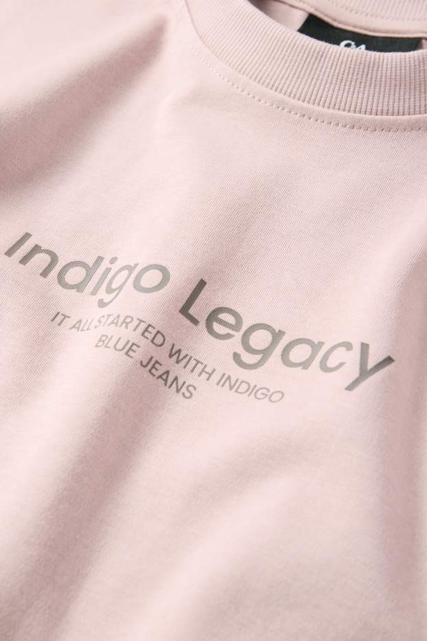 Pánské - Tričko - růžová