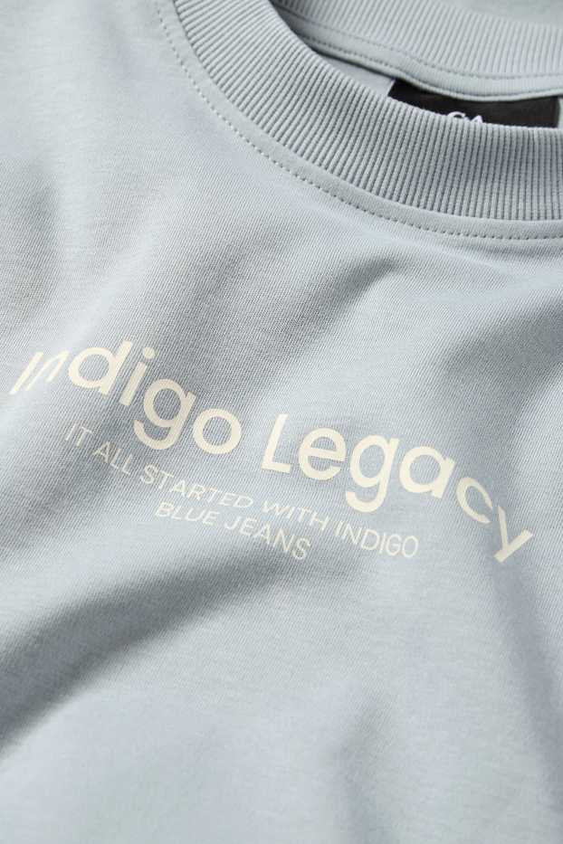 Bărbați - Tricou - relaxed fit - albastru deschis