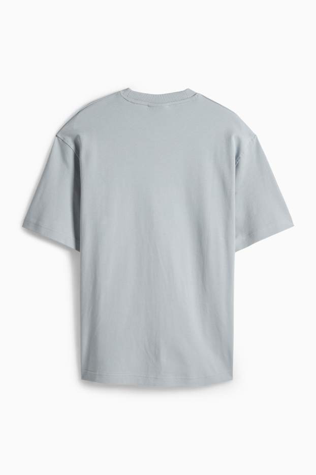 Bărbați - Tricou - relaxed fit - albastru deschis