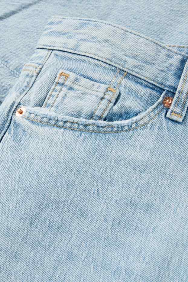 Dames - Straight jeans - high waist - LYCRA® - jeanslichtblauw