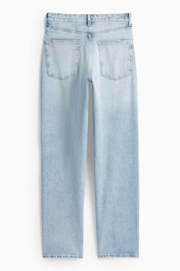 Dames - Straight jeans - high waist - LYCRA® - jeanslichtblauw