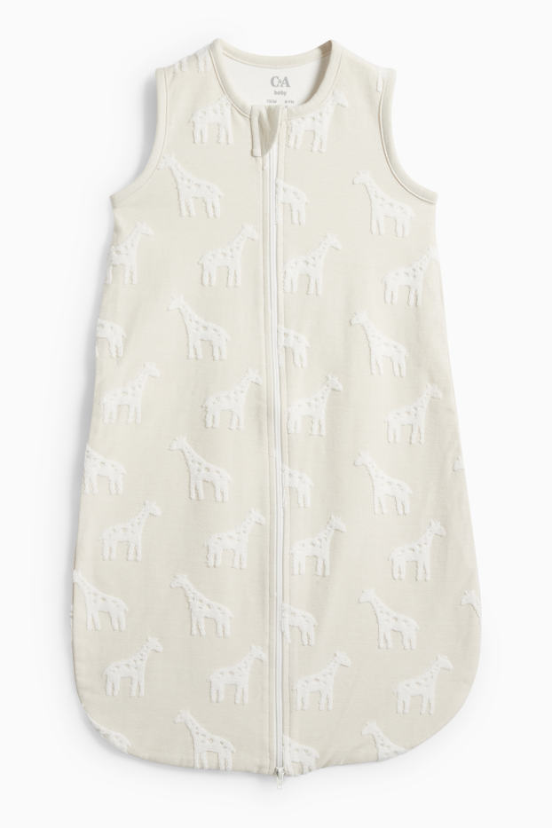 Unisex - Baby sleeping bag - cremewhite