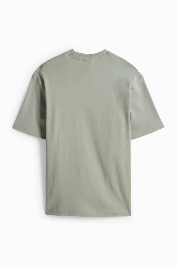 Herren - T-Shirt - Relaxed Fit - grün