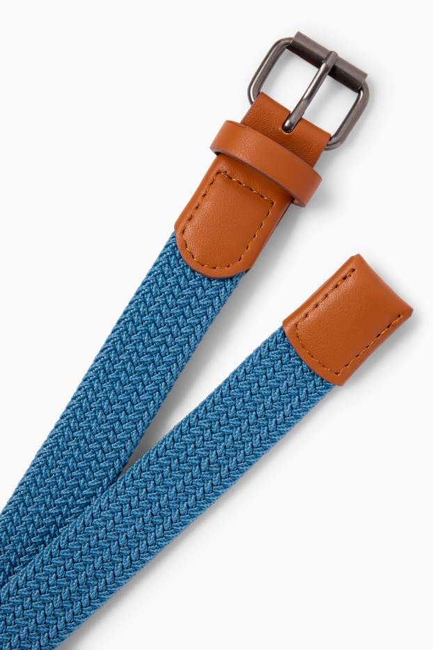 Kinder Buben - Gürtel - blau