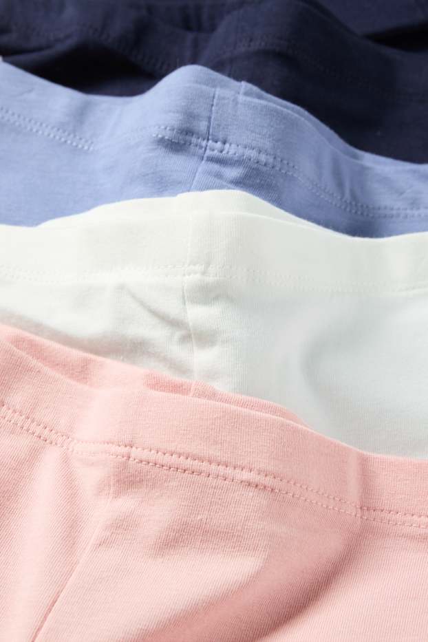 Kinder Mädchen - Multipack 4er - Leggings - rosa / blau