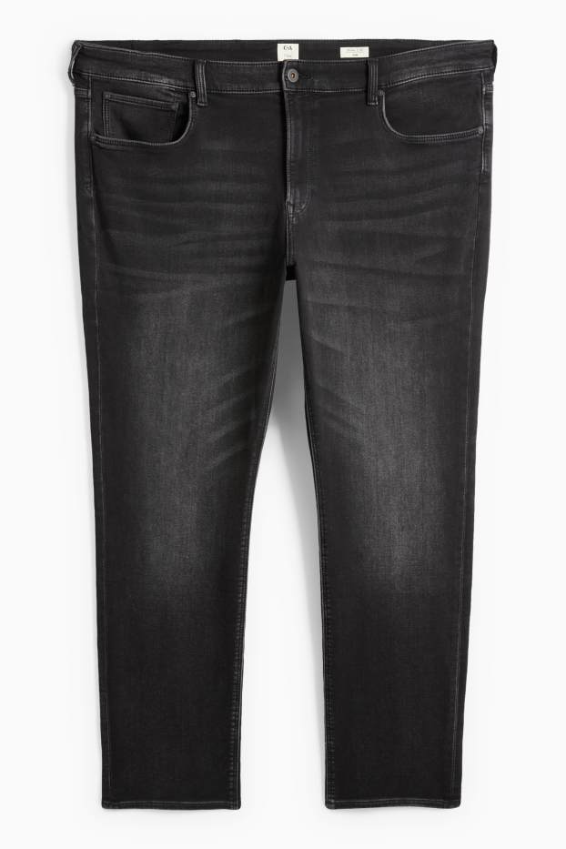 Bărbați - Jeans - denim-gri închis