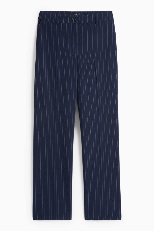 Dámské - Kalhoty - tmavomodrá